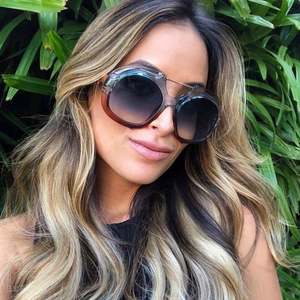 Lunettes de soleil oversize vintage tendance 2020 pour femme, protection UV400, verres dégradés – Meilleures ventes - Product Image 1