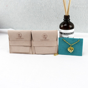 ถุงกำมะหยี่สั่งทำพิเศษสำหรับใส่เครื่องประดับ บรรจุภัณฑ์และกล่องโชว์เครื่องประดับ ซองกำมะหยี่เทียม - Product Image 5