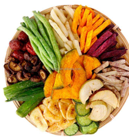 Hete Verkoop Groothandel Gezonde Snacks Gevriesdroogd Gemengd Fruit En Vacuüm Gefrituurde Groentechips Fruitchips