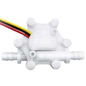 POM cấp thực phẩm nhựa cảm biến lưu lượng nước mét hiệu ứng Hall Cảm biến lưu lượng chất lỏng OD 6 mm cảm biến lưu lượng nước - Product Image 3