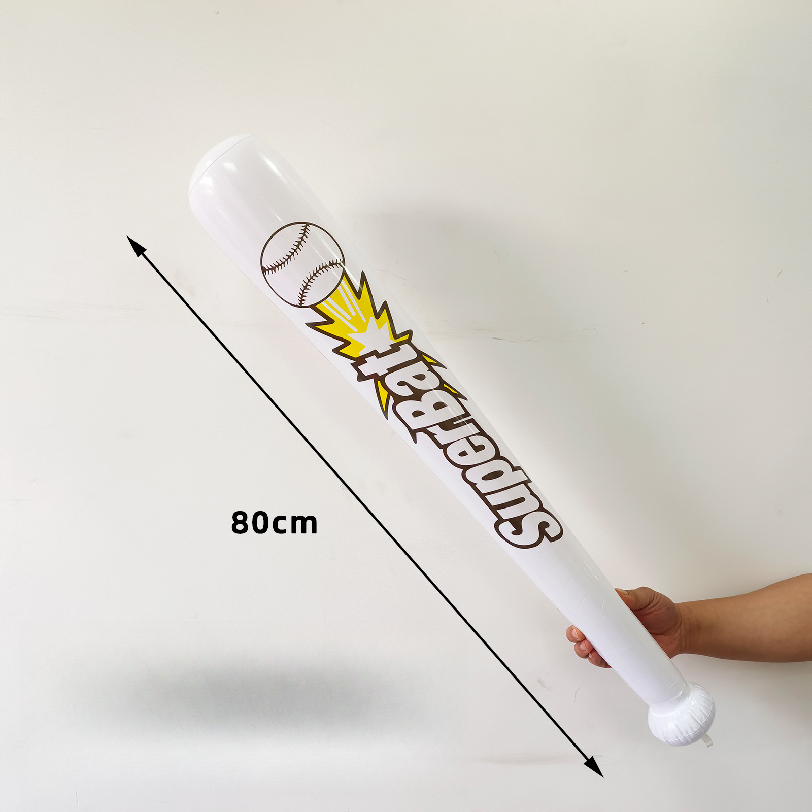 80Cm white baseball bat