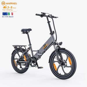 จักรยานไฟฟ้าพับได้ EU Warehouse HillMiles Mile2 250W แบตเตอรี่ 13Ah ยางขนาด 20x3.0 สำหรับทุกสภาพพื้นผิว โครงเหล็กคาร์บอนสูง สำหรับผู้ใหญ่ - Product Image 1