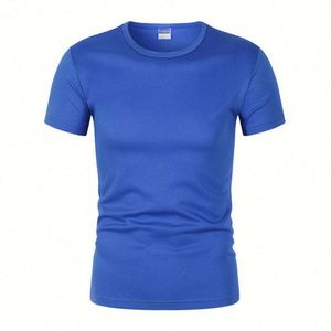 T-shirt unisexe sport en polyester 100% respirant, séchage rapide, écologique, personnalisable avec logo sérigraphié sur le devant – Prix abordable - Product Image 4