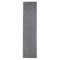 Panneau acoustique en bois plaqué moderne, NRC 0.88, résistant au feu, insonorisant, en MDF, pour la décoration murale des hôtels, des bureaux et des halls.
