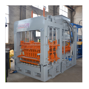 QT10-15 Ziegelmaschine Zementblock-Gießmaschine ineinandergreifende Ziegelformen - Product Image 1