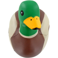 Balles anti-stress personnalisées en usine Canard colvert Balle anti-stress en mousse anti-stress