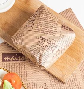 Tùy chỉnh cấp thực phẩm khác nhau giấy gói cho bánh sandwich TACO Hamburger chip thức ăn nhanh - Product Image 6