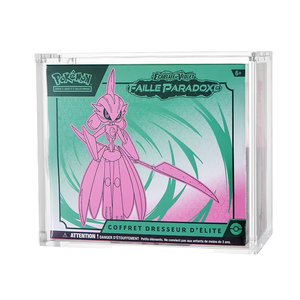 Boîte de protection en acrylique AW pour Pokémon, boîte Elite Trainer Box avec couvercle magnétique et étuis de collection ETB à bords arrondis - Product Image 1