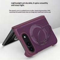Compatible avec l'iPhone Duo, cette nouvelle coque de protection tout-en-un magnétique en tissu technique avec support rotatif à 360 degrés