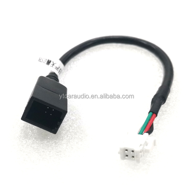 Car Audio Radio 4Pin Connector to USB Input Wire Adapter for  NISSAN  Teana Standard Original Auto USB Cable
