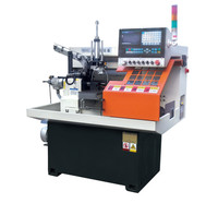 Torno Horizontal CNC de Bancada Inclinada Totalmente Automático, Eje Único, Control GSK, Servicio Ligero, Ancho de Pieza de Trabajo de 130 mm, Eje Z, Haochen