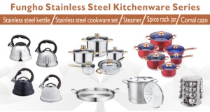 Pentola per Zuppa <span class=keywords><strong>Fungho</strong></span>, Vendita Diretta dalla Fabbrica, per Cucinare e Riscaldare, in Acciaio Inox Spesso con Coperchio Trasparente - Product Image 6