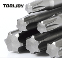Tamper Resistant Star Bits S2 Alloy Steel T10 T 15 T20 T25 T30 T35 T40 Torx Screwdriver