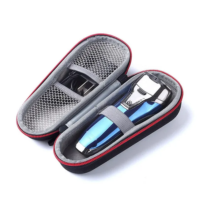 Customized Hard Shell EVA Zipper Protective Pouch Shaver Carrying Case for BRAUN 3010s Series Shaver Organizer