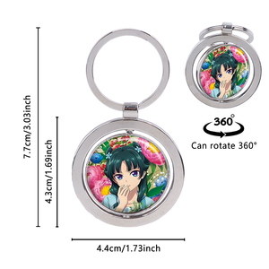 Llavero Giratorio con Diseño Médico de 12 Motivos, Anillo de Llaves Metálico de Doble Cara para Regalo de Enfermera o Doctor - Product Image 4