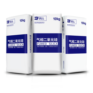 Hifull תעשייתי כיתה hydrophilic ננו סיליקה אבקה htv rtv גומי סיליקון חיזוק ציפוי לבן hl150 ציפוי לבן - Product Image 1