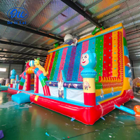 Mur d'escalade gonflable Delilai pour adultes et enfants - Matériel PVC, installation facile, jeu de parc d'attractions intérieur/extérieur pour 14 personnes