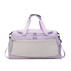<b>Multi</b> Color Large Capacity Portable Shoe <b>Compartment</b> Front Storage Pocket Adjustable Shoulder Straps Sport Travel Luggage <b>Bags</b> - Product Image 4