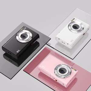 กล้องถ่า<span class=keywords><strong>ย</strong></span>รูปมืออาชีพ ซูม 16 เท่า หน้าจอ IPS 2.88 นิ้ว แบบชี้แล้วถ่าย เหมาะสำหรับถ่า<span class=keywords><strong>ย</strong></span>เซลฟี่กลางแจ้ง สำหรับเด็ก <span class=keywords><strong>ว</strong></span>ัยรุ่น ของข<span class=keywords><strong>ว</strong></span>ัญ กล้องวิดีโอพกพา ระดับเริ่มต้น - Product Image 1