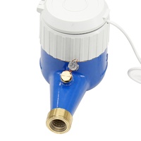 Compteur d'eau à cadran sec multi-jets en laiton avec sortie impulsionnelle BMAG ISO4064 IP68 R160 DN15 DN20 longueur 190 mm