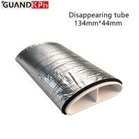Tuyau en ABS en forme de D, isolé et résistant à la compression, 134*44mm, isolation en caoutchouc de 5mm, pour système à cinq constantes, directement de l'usine