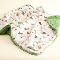 Couverture Minky populaire, vente chaude, en bambou peluche, en gros, durable, double couche, tissu doux et confortable