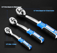Haute qualité 216 pièces 72 dents perle Nickel mat mécanicien ensemble d'outils pour voiture Auto moto vélo réparation OEM personnalisable