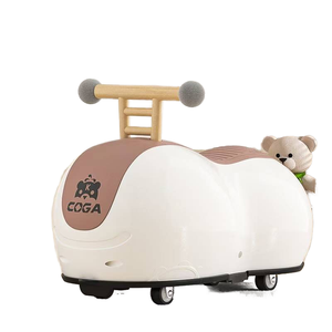 Penjualan terlaris baru anak-anak ayunan mobil elektrik bayi kacang Twister dengan lampu musik LED - Product Image 2