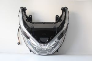 Phare Avant à LED pour Moto <span class=keywords><strong>PCX</strong></span> 150, Assemblage de Phare Avant Compatible avec <span class=keywords><strong>Honda</strong></span> <span class=keywords><strong>PCX</strong></span> <span class=keywords><strong>125</strong></span> 2018 <span class=keywords><strong>2019</strong></span> 2020 - Product Image 3