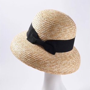 Sombrero de algas naturales tejido a mano para hombre y mujer, gorro de playa hecho en Vietnam, barato, venta al por mayor - Product Image 4