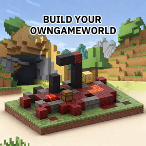 Build Mine Magnet Craft World 套装磁性积木 STEM 感官户外玩具 适合 14 岁男孩女孩创意游戏 190 件 - Product Image 4