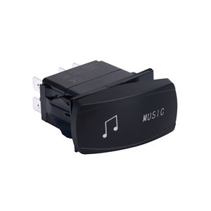 Interrupteur <span class=keywords><strong>à</strong></span> bascule WINCH in WINCH OUT, interrupteur <span class=keywords><strong>à</strong></span> bascule <span class=keywords><strong>à</strong></span> 3 positions, momentané ON/OFF/ON, 20A 12V DC, interrupteur marin étanche avec câbles pour VTT, UTV, VR - Product Image 1