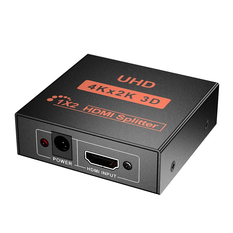 Jasoz 4K mini Porta 2 3D full HD 10801 em 1x2 2 hdmi splitter hdmi splitter Para Xbox PS3 UE EUA UK Plug