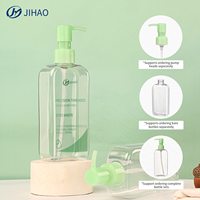 Bouteille distributrice de crème et de lotion en PET de 200 ml avec pompe à huile démaquillante jetable en plastique PP