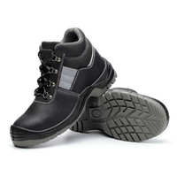Chaussures de sécurité antidérapantes avec doublure en maille et semelle extérieure en PU, bottes de travail de sécurité pour hommes, chaussures de sécurité anti-perforation avec embout en acier pour les travailleurs