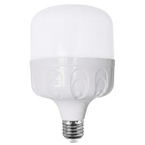 หลอดไฟ LED แบบ T 25 วัตต์ เส้นผ่านศูนย์กลาง 105 มม. ขั้ว E27 แรงดันไฟฟ้า AC85V-265V ชิป SMD2835 วัสดุพลาสติก ABS+PP 2700K-6500K CRI 80 2200 ลูเมนส์ ปุ่มควบคุมแบบแมนนวล - Product Image 1