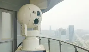 Long-distance High-altitude Observation Of The City Long-focus Surveillance Camera Through Fog Day And Night