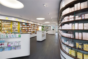 Singola Catena di Negozi Negozio di Farmacia Dispositivo di Visualizzazione Fantasia Medico Negozio di <span class=keywords><strong>Design</strong></span> del Display Nuovo Farmacia Disegni Interni - Product Image 2
