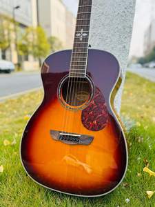 Bullfighter 6-<b>String</b> Acoustic Guitar <b>Top</b> Solid Mahogany Gloss Wholesale Price for Sale OEM Acoustic Guitar High Quality D2xd - Product Image 3