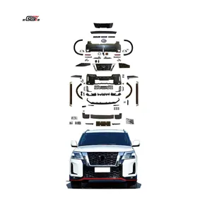 GBT Factory Patrol Y62 Upgrade Nismo Model Conversion Parts For 2020-on Nissan Patrol Y62 To Nismo Bumper Grille Accessories