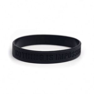 Le fabricant propose une personnalisation abordable de bracelets en silicone motivants avec des bracelets en caoutchouc gravés de haute qualité - Product Image 6