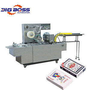 Nhà Máy Giá Chất lượng cao thuốc lá Nước hoa cầm tay bao bì hộp Poker overwrapping giấy bóng kính máy bao bì - Product Image 1