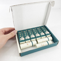 Conteneur de baume à lèvres rond de haute qualité nouveau étui de rouge à lèvres rechargeable vide beaux Tubes en papier pour les soins personnels de beauté