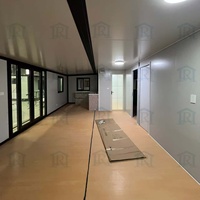 Casa Contenedor Prefabricada Expandible, Diseño Moderno y Personalizable, Almacén Ecológico con Energía Solar, Baño, Supermercado