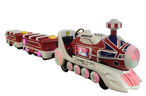 Trong Nhà Trẻ Mới Biết Đi Nhỏ Pin Hoạt Động Mini Kiddie Di Động Vui Chơi Giải Trí Đi Xe Giá Điện <span class=keywords><strong>Trackless</strong></span> Train Để Bán - Product Image 2