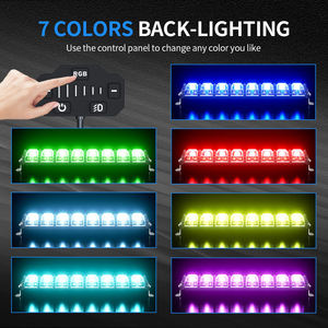 40 pulgadas 496W de alta potencia Aurora New Evolve Pickup ATV UTV Truck Universal RGB Led Lights Bar - Product Image 4