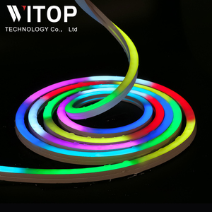 Luz de neón de visión lateral IP67 1616 <span class=keywords><strong>RGBIC</strong></span> 14.4W WS2811 direccionable y flexible para letreros exteriores, letras de canal y diseños curvos - Product Image 3