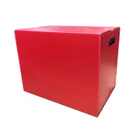 Coroplast Corex Correx Boîte en carton en plastique pour stockage en entrepôt avec couvercle pliable pliable