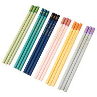 Eurolucky – crayons de couleur Standard personnalisés, crayons hexagonaux HB en vrac pour enfants
