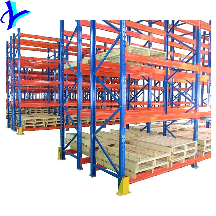 10T Loading Capacity 6m Height Steel Pallet Racking Frames